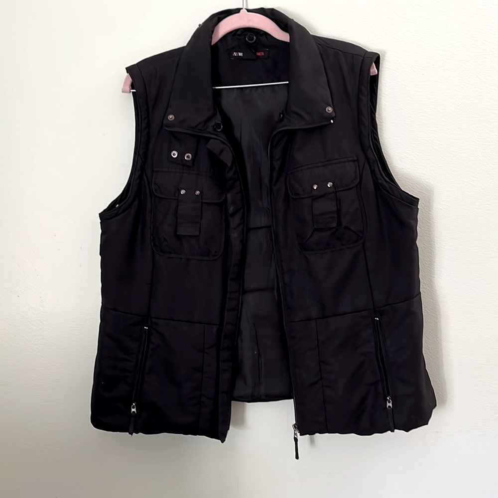 Weather Tamer black utility vest